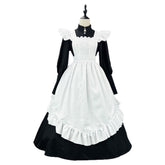 British Long Maid Cosplay Costume, Custom Made for Daily & Comic Con