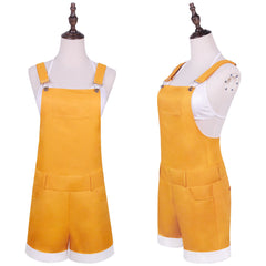 One Piece Film Red Nami Suspender Pants Cosplay Costume Halloween Outfit Anime Show Suit - Halloweez