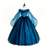 Frankenstein Elizabeth Cosplay Blue Dress For Halloween Stage Show