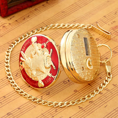 Alice in Wonderland Mr.Rabbit Musical Pocket Watch Custom Prop for Cosplay & Halloween