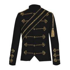 Michael Jackson Cosplay Costume, Custom Medieval Sequin Outfit for Halloween & Stage
