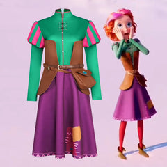 Three Wishes for Cinderella Cosplay Costume Full Set Outfit - Halloweez