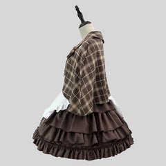 Detective Maid Cosplay Costume, Plus Size Custom Outfit for Halloween & Conventions