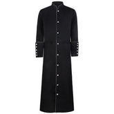 Medieval Priest Cosplay Costume Custom Red Trim Robe Halloween Roleplay Outfit