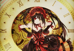 Date A Live Kurumi Tokisaki Cosplay Battle Dress Gothic Lolita Costume - Halloweez