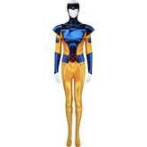 X-Men 97 Jean Grey Phoenix Cosplay Costume Women Tight Bodysuit Full Set - Halloweez