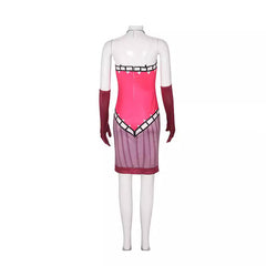 Hazbin Hotel Mimzy Cosplay Dress Sinner Demon Club Owner Outfit