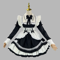 Removable Sleeve Maid Cosplay Costume, Custom Made for Halloween & Comic Con