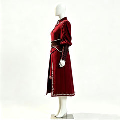 Avatar The Last Airbender Azula Cosplay Costume Custom‑Made for Halloween Comic‑Con