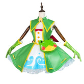 League of Legends Gwen Frog Raincoat Cosplay, Custom Game Outfit for Halloween & Comic Con