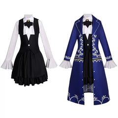 Library Of Ruina Angela Cosplay Costume Court Style Performance Outfit Full Set - Halloweez