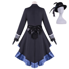 Black Butler Emerald Witch Arc Ciel Phantomhive Black Rose Cosplay Costume Women Outfit - Halloweez