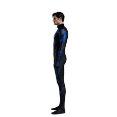 Nightwing Cosplay Bodysuit Titans DC, Robin Halloween Superhero Costume Custom