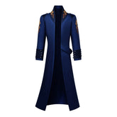 Devil May Cry Vergil Cosplay Costume, Long Trench Coat, Custom-Made Halloween Outfit