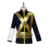 Michael Jackson Gold Strap Jacket Cosplay Outfit, Customizable, Stage Costume