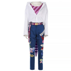 Twisted Wonderland Cheshire Cat Cosplay Outfit, Custom Casual Suit for Comic Con & Halloween