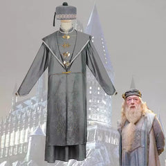Albus Dumbledore Cosplay Costume, Custom Outfit for Halloween & Comic‑Con
