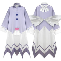 Premium Hazbin Hotel Adam Angel Villain Blue Pajama Cosplay Outfit - Halloweez