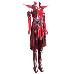 Marvel Rivals Psylocke Red Oni Hunter Cosplay Costume,Custom Made,Halloween&Comic‑Con