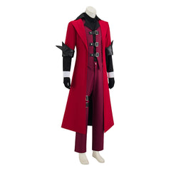Devil May Cry Anime Dante Red Trench Coat Cosplay Costume, Custom Halloween Outfit