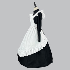 British Long Maid Cosplay Costume, Custom Made for Daily & Comic Con