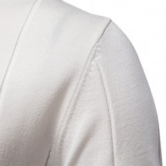 Men Knit Polo Shirt, Short Sleeve Lapel Business Casual Top for Spring Summer