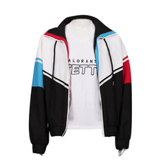 Valorant Jett Cosplay Windbreaker Set Street Fashion Outfit for Gamers - Halloweez
