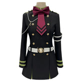 Seraph of the End Shinoa Hiragi Cosplay, Custom Moon Demon Squad Uniform for Halloween & Comic Con
