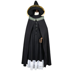 Witch Cloak Dress Cosplay Costume Custom for Halloween & Anime Con