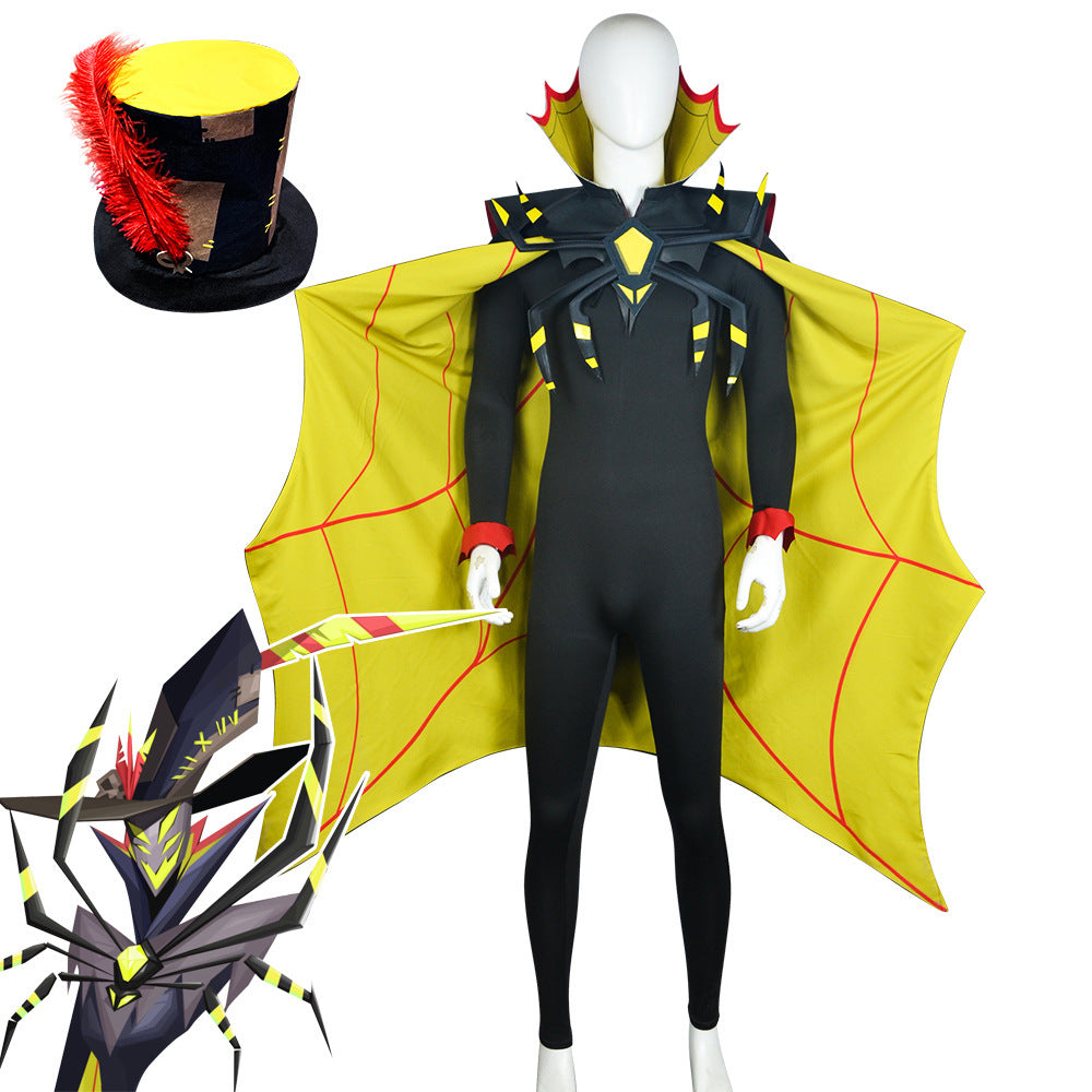 Hazbin Hotel Zestial Sinner Overlord Cosplay Cloak Halloween Costume - Halloweez