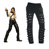 Michael Jackson Same Style Cosplay Performance Dance Pants Custom Wear