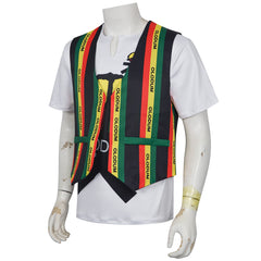 Michael Jackson OLODUM Vest Cosplay Costume For Halloween Party Performance