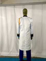 Frozon Prince Hans Cosplay Costume, Custom Royal Outfit for Halloween & Stage Performance