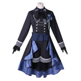 Black Butler Emerald Witch Arc Ciel Phantomhive Black Rose Cosplay Costume Women Outfit - Halloweez