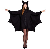 Halloweez Women's Vampire Bat Costume - Gothic Witch Cosplay with Wings - Halloweez