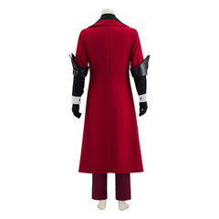 Devil May Cry Anime Dante Red Trench Coat Cosplay Costume, Custom Halloween Outfit