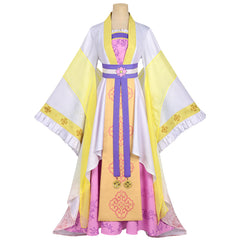Though I Am An Inept Villainess Huang Linglin Cosplay Dress, Chinese Ancient Style Retro Costume, Anime Traditional Han Style Dress For Cosplay Party - Halloweez