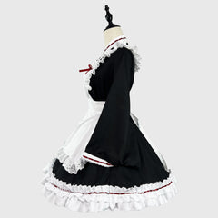 Japanese Cute Lolita Maid Cosplay Costume, Custom Plus Size Available