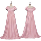 Bridgerton Medieval Ball Gown Cosplay, Custom Ready‑to‑Ship Outfit for Halloween & Party