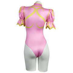 Street Fighter Chun-Li Pink Cosplay Costume Custom for Halloween & Anime Con