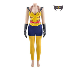 Marvel X-Men Wolverine Cosplay Costume for Women - Lady Wolverine Outfit - Halloweez