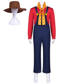 Toy Story Miner Pete Cosplay Costume, Farmer Overalls Custom Halloween Outfit
