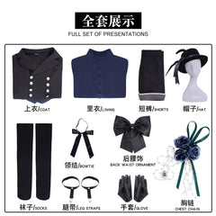 Black Butler Emerald Witch Arc Ciel Phantomhive Black Rose Cosplay Costume Women Outfit - Halloweez