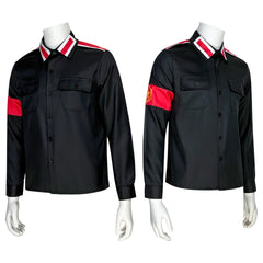 Michael Jackson Stage Shirt Cosplay Outfit, Customizable, Rock Singer Costume