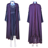 WandaVision Agatha Harkness Cosplay Costume Scarlet Witch Mentor Women Dress In Stock - Halloweez