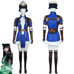 Arcane Caitlyn Cosplay Costume Custom For Comic‑Con Halloween