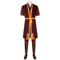 Avatar The Last Airbender Prince Zuko Cosplay Costume Custom‑Made for Halloween & Comic Con