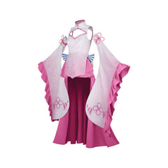 I’m Not The Cult Leader Cosplay Costume Zhu You He Lian Xiaomeng Pink Ancient Style Anime Full Outfit - Halloweez