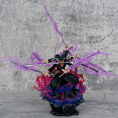 Halloweez Roronoa Zoro Anime Figure - Three Heads Six Arms Shura PVC Action Model Toy - Halloweez