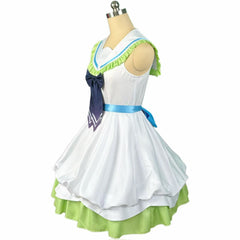Hatsune Miku Cosplay, Custom Lily Bud Dress Outfit for Halloween Comic Con